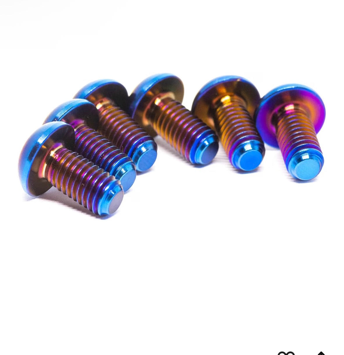 Titanium bolts for all emoto rotors