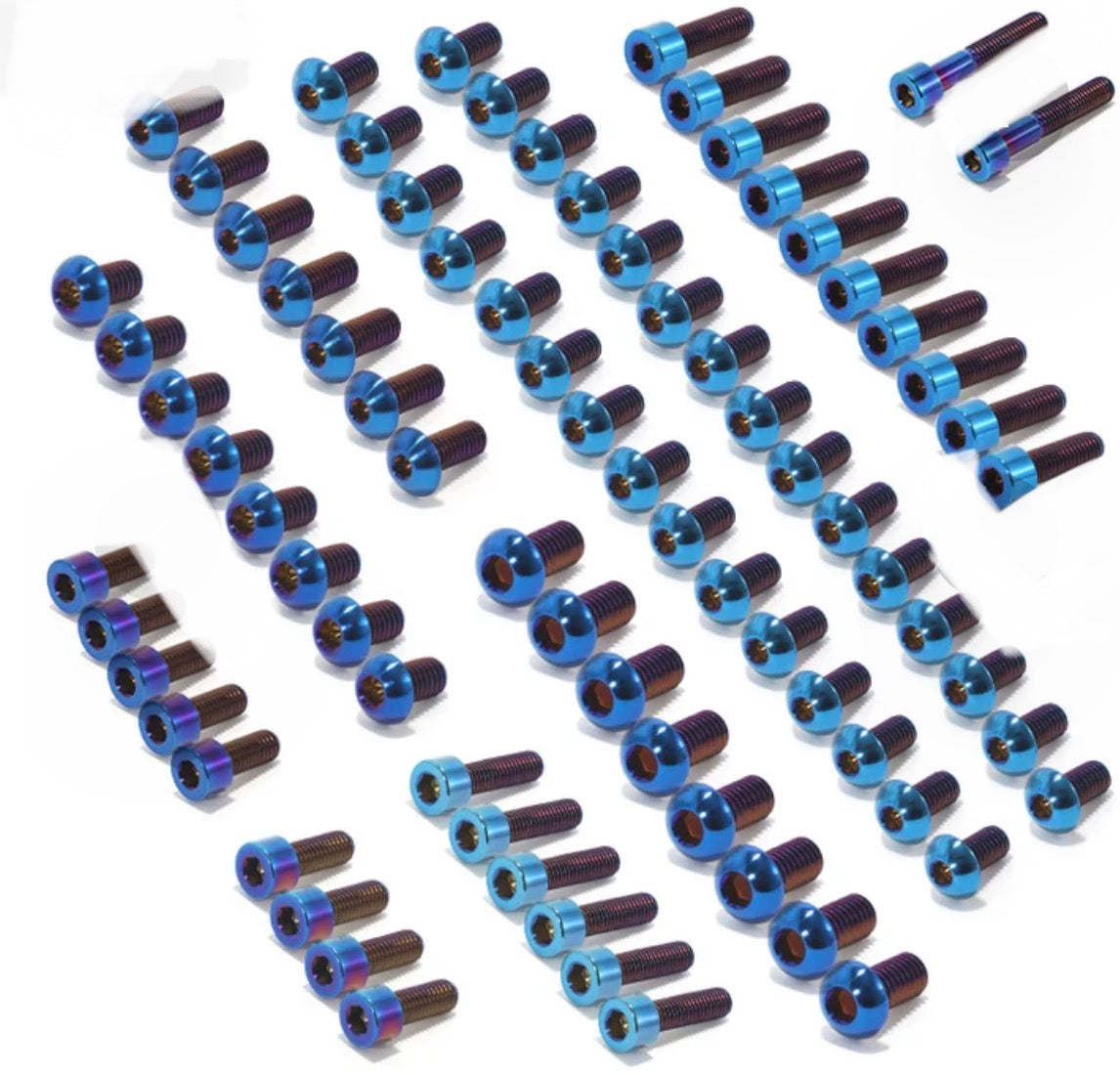 full titanium bolt kit for all Yozmas