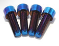 titanium for all emoto subframe bolts, foot peg brackets, and ultra bee mount