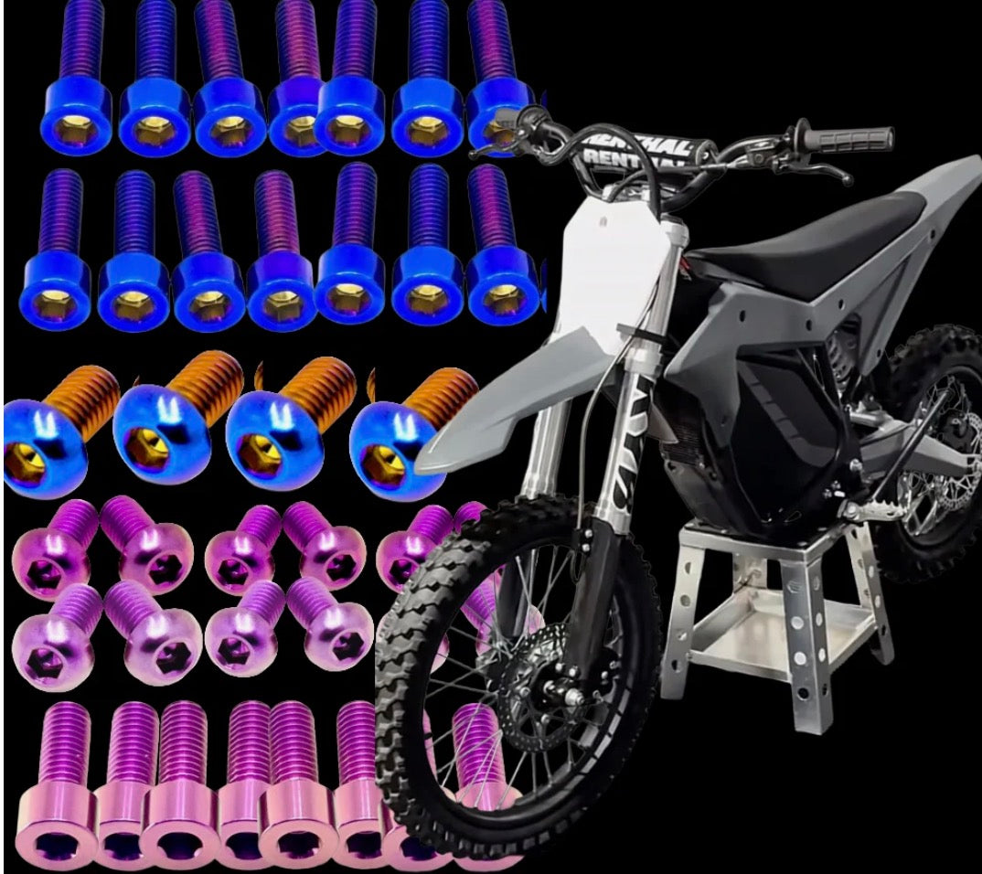 full titanium bolt kit for all rtr models