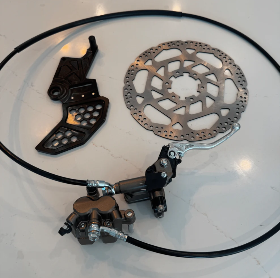 PREORDER TWO WEEKS. V2 Ultra Bee Rear Brake Kit For all 79Bike, LBX, X3 ,MX4, Mx5, eride 2.0,3.0