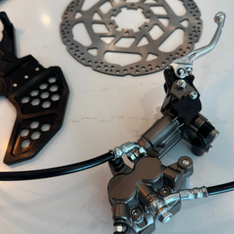 PREORDER TWO WEEKS. V2 Ultra Bee Rear Brake Kit For all 79Bike, LBX, X3 ,MX4, Mx5, eride 2.0,3.0