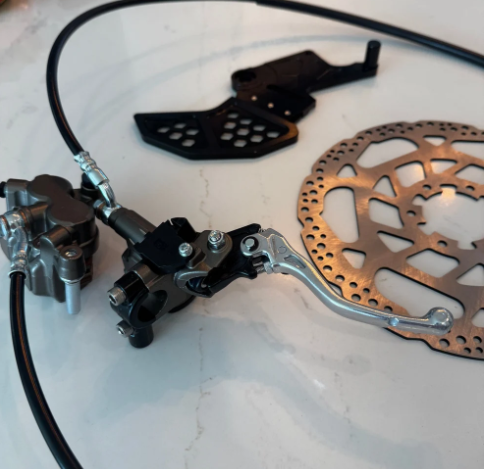 PREORDER TWO WEEKS. V2 Ultra Bee Rear Brake Kit For all 79Bike, LBX, X3 ,MX4, Mx5, eride 2.0,3.0