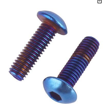 2PCS TITANIUM for Mud Gaurd For all 79Bikes