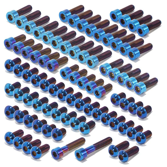 Titanium Full Screws Bolts Kit for 79Bike Falcon Pro, Sur-Ron Light Bee X / Segway X160 X260 /